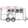 2x CZ000093 Cheval Liberté _ 02