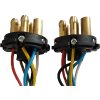 453751 2 propojovaci kabel o delce 3 2 m spiralovy propojovaci kabel 7 pin 12v