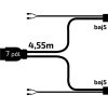 455938 2 455938 kabelaz 4 55 m 7 pol zastrcka s prednimi vyvody baj5 jokon