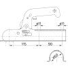456196 5 456196 2 tazna spojka winterhoff ww 8 b 800 kg 60 mm v10