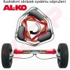 Axle AL-KO Compact B 1600-3 (1500kg) a=1400 mm, c=1850 mm, 2051, 112x5