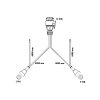 Elektroinstalace přívěsu 8 m, zástrčka 13 PIN, bajonet 2x 5 PIN _ 5