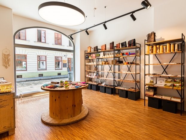 Prodejna v Českých Budějovicích