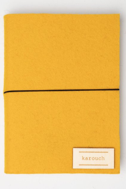 Zápisník linkovaný | Žlutý