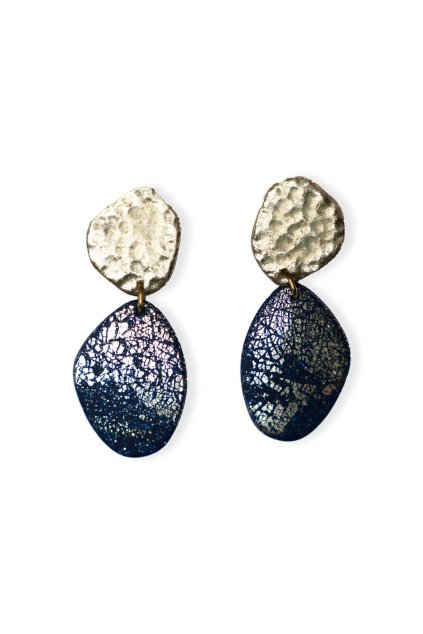 Puzetové náušnice střední