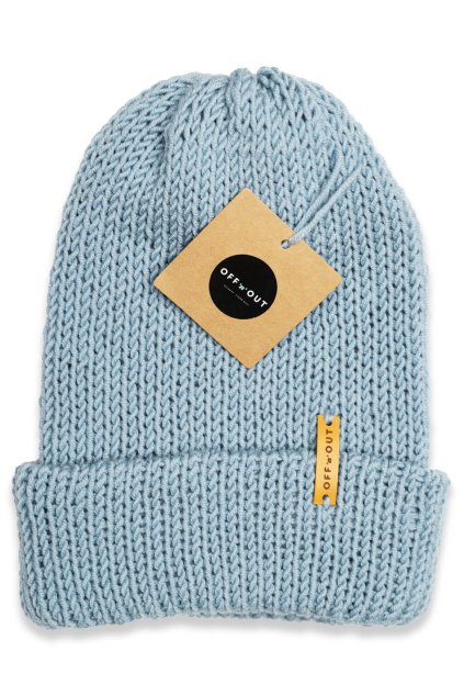 Čepice Wool | Holubí modř