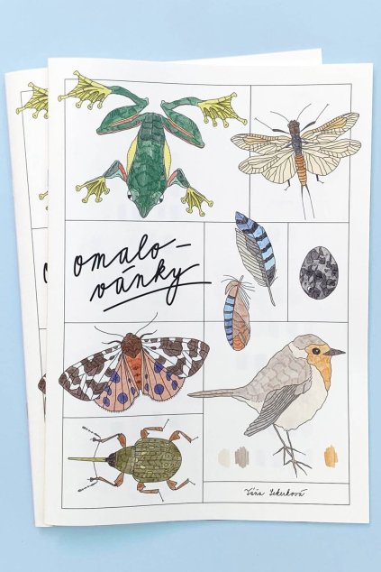 Omalovánky, co létají a skáčou