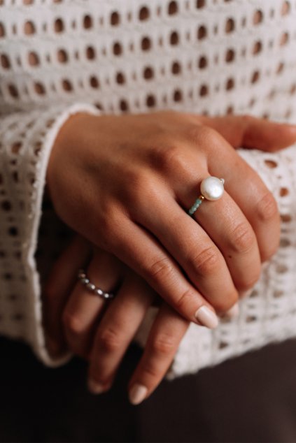 amazonit, říční perla 2