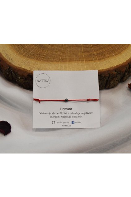 Náramek | Hematit