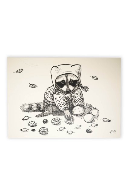 22916 obrazek a4 kastany