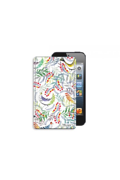 4938 pouzdro na smartphone kvetinovi ptaci