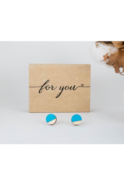 9477 kruh male puzety tyrkysova