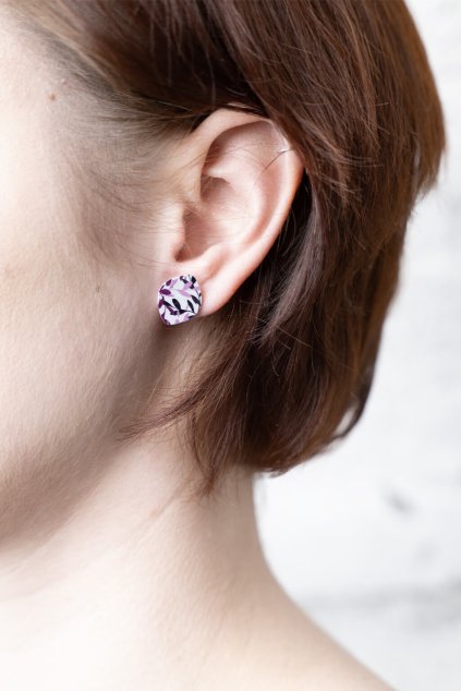 15975 1 nausnice barevne listky