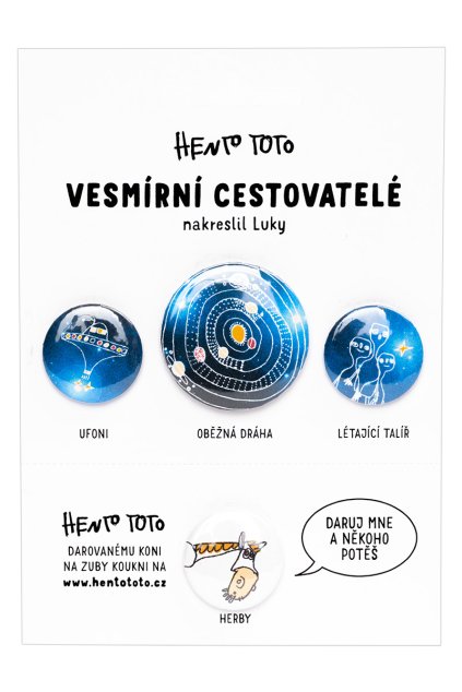 hento toto vesmírní cestovatelé