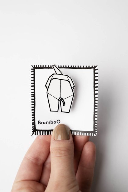 18249 broz origami slon zezadu