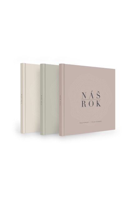 Náš rok (Farba obálky a motívu tehlová)