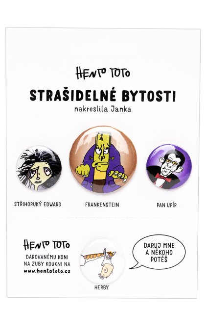hento toto strašidelné bytosti