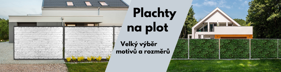 Plachty na plot