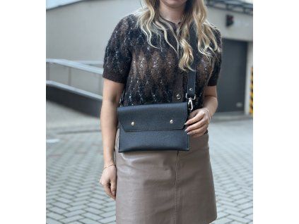 Kožená ľadvinka čierna