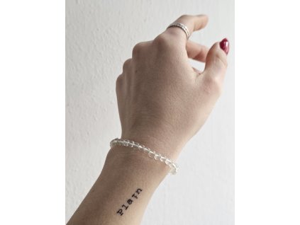 Náramok krištáľ 4mm