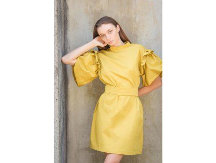 Šaty Klas, yellow orche