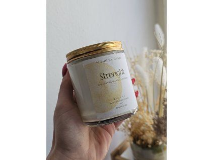 Sójová sviečka Strenght