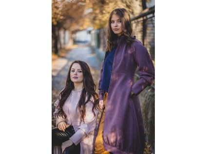 Kabát Kate (Fialová) 1