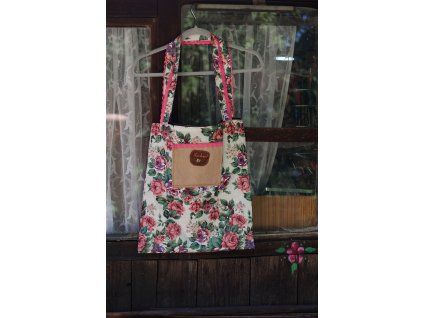Upcyklovaná taška Kvitnem
