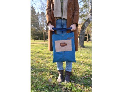 Upcyklovaná taška Náladová