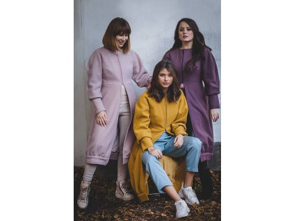 Kabát Kate (Fialová) 3