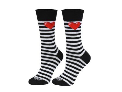 crazystep ponozky namornicke srdce 1