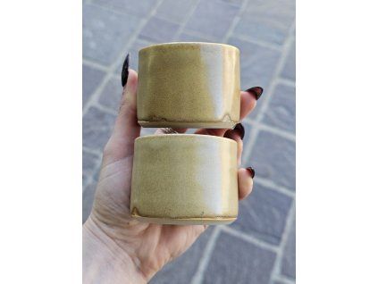 Keramický espresso pohárik Sand