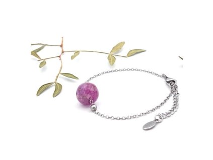 Náramok, kvietok ružovej limonky