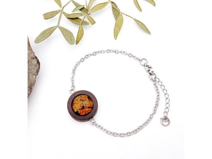 Retiazkový živicový náramok, Lišajník