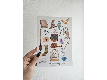 Samolepky, kúzelné