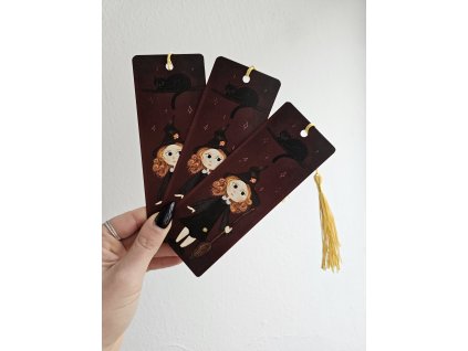 Záložka do knihy, čarodejnica