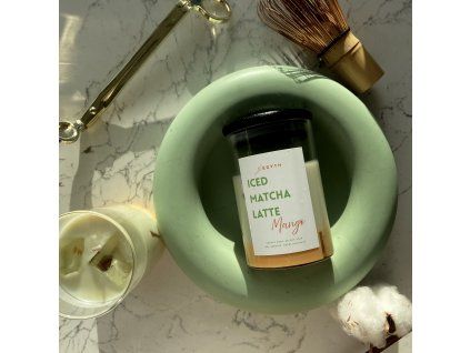 Matcha sviečka Mango