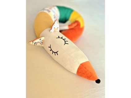 Lišiak - úplet oranžový