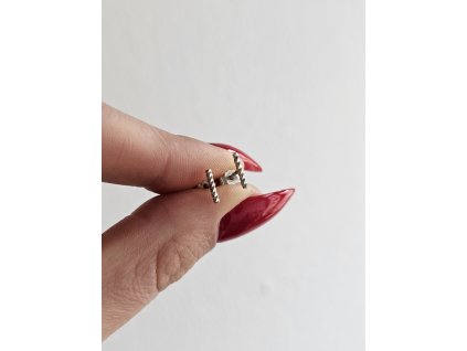 Strieborné náušnice