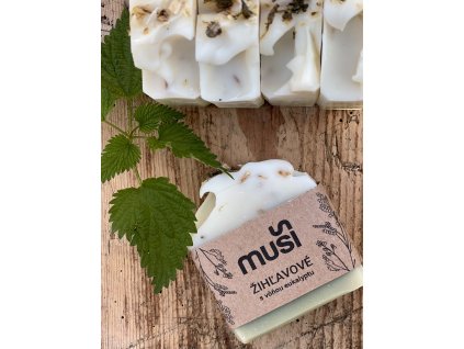 Žihľavové mydlo s vôňou eukalyptu