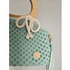 Makramé kabelka Bella tyrkysová
