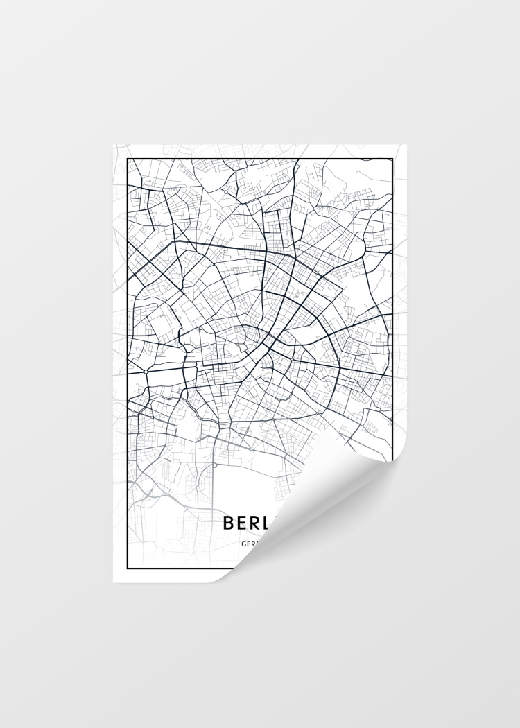 plakat mapy berlin 03