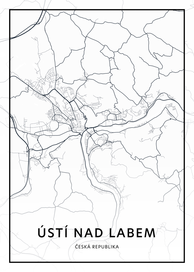 plakat mapy usti nad labem 01