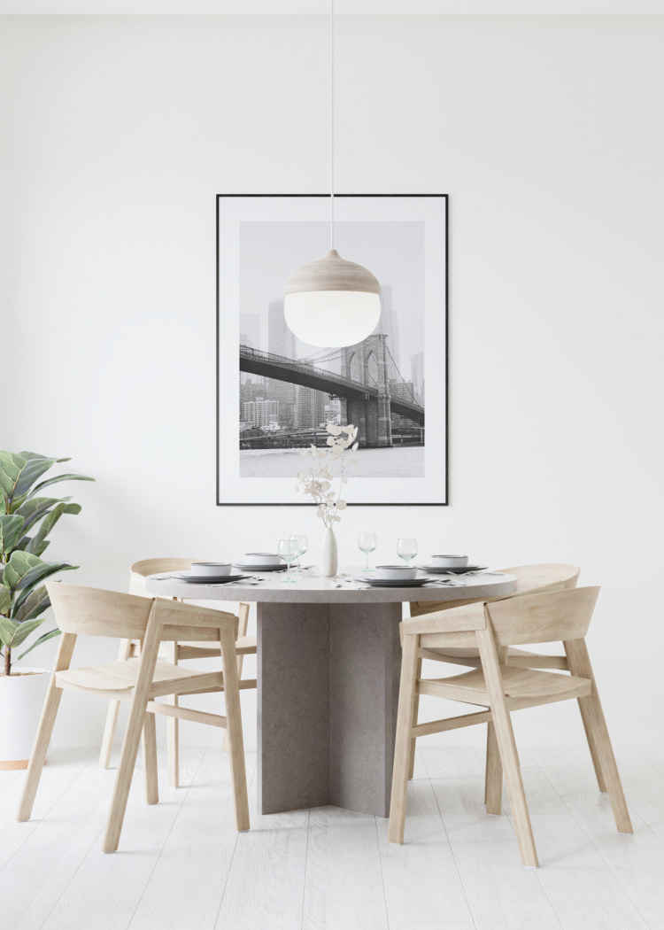 plakat architektura brooklyn bridge 02