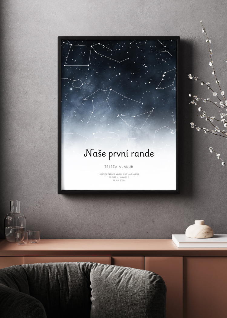 plakat na miru hvezdna mapa pod hvezdami 02