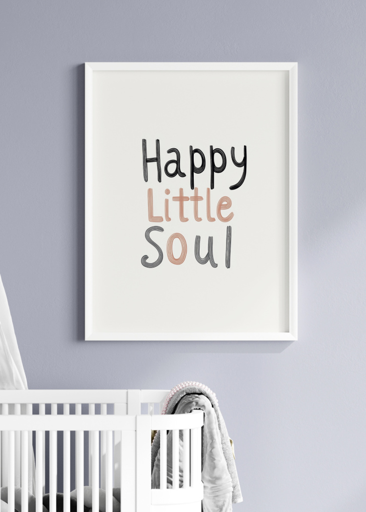 plakaty detske happy little soul II 02