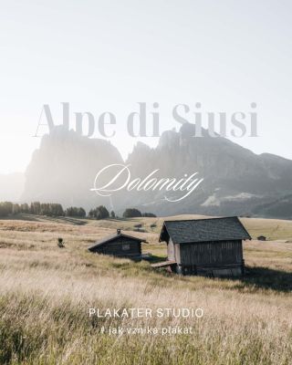 Jak vlastně vznikají naše plakáty? Tuhle sérii jsme zachytili v Alpe di Siusi, největší vysokohorské alpské louce v...