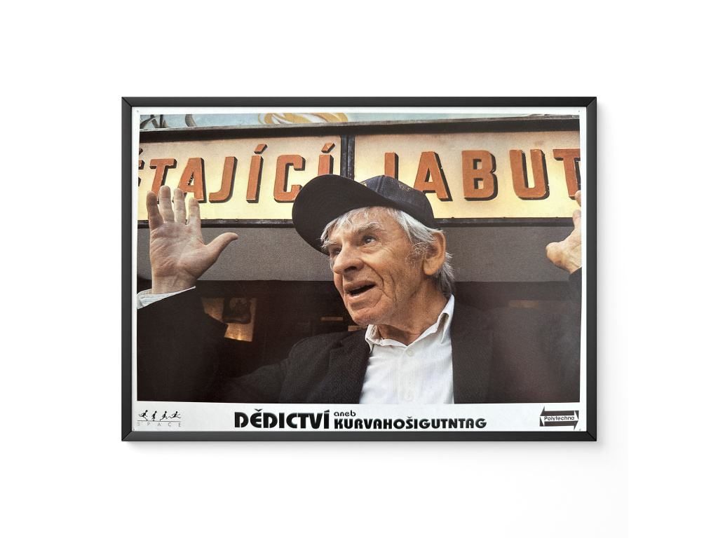 Dědictví aneb Kurvahošigutntág - Verze 9 - Filmový plakát / Fotoska / Slepka (cca A4)