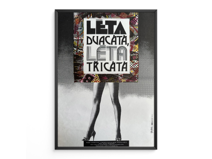 10043 2 leta dvacata leta tricata filmovy plakat a3