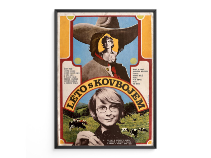 10064 2 leto s kovbojem verze 1 filmovy plakat a3